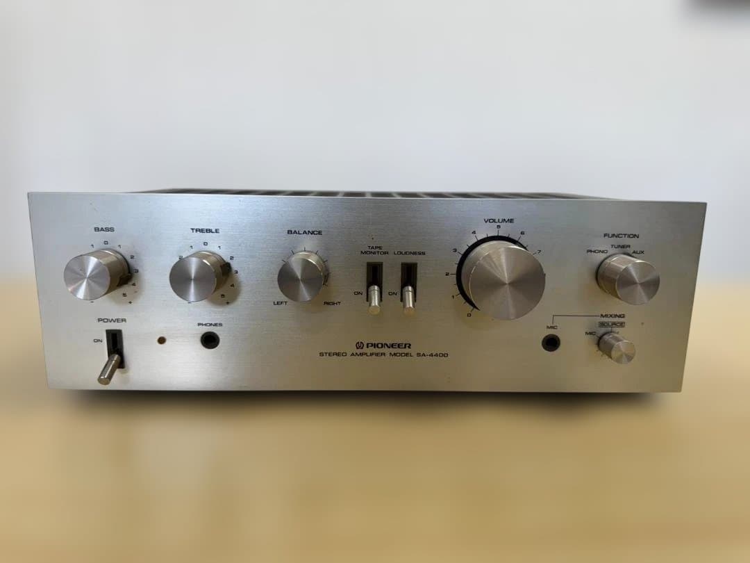 パイオニア Pioneer プリメインアンプ SA-4400 取扱説明書有