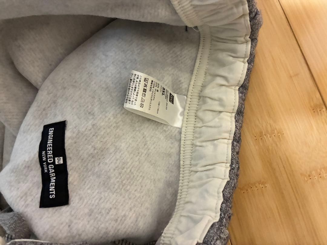 【豪華2点セット】GU エンジニアドガーメンツパデッドシェルパーカ➕パンツ3XL