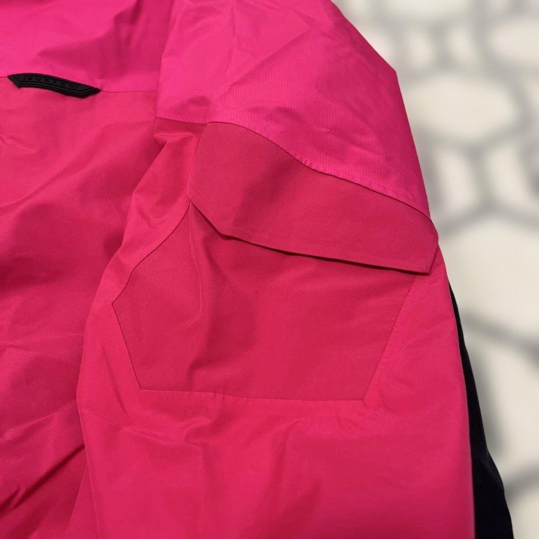 Burton GORE-TEX スノーボードジャケット ピンク/黒　ユニセックス