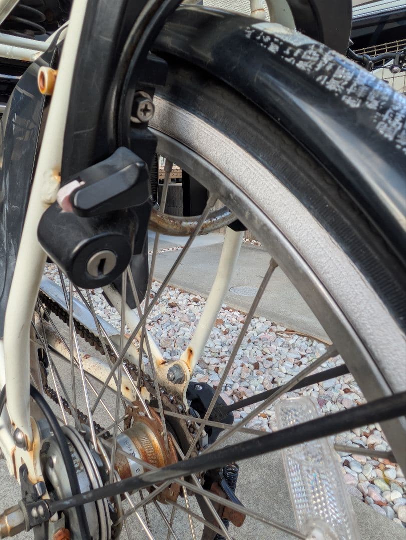 電動アシスト自転車 ホワイト