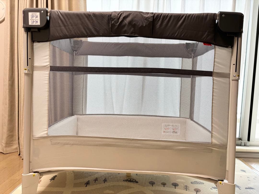 【美品】アップリカ　ココネルエアーAB グレーベア