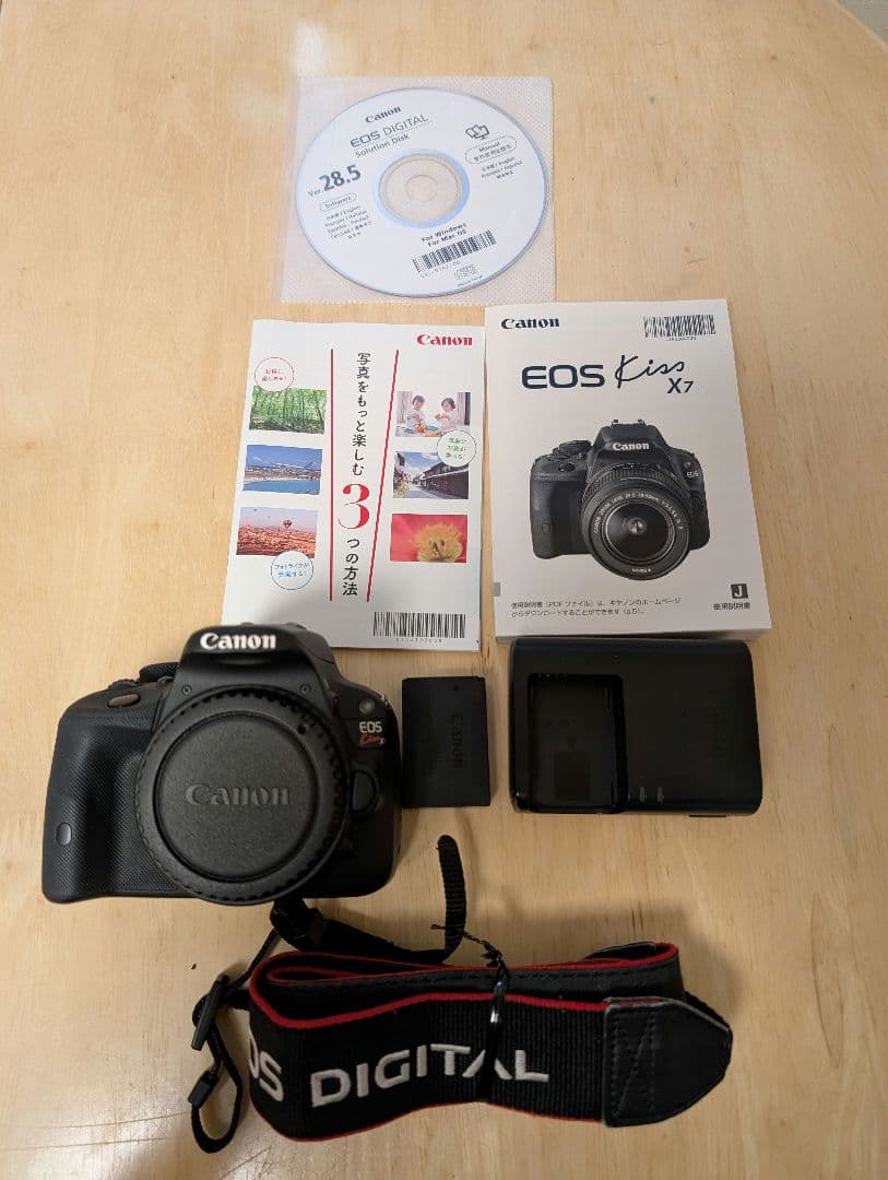 Canon EOS Kiss X7 デジタル一眼レフ ボディ 動作確認済