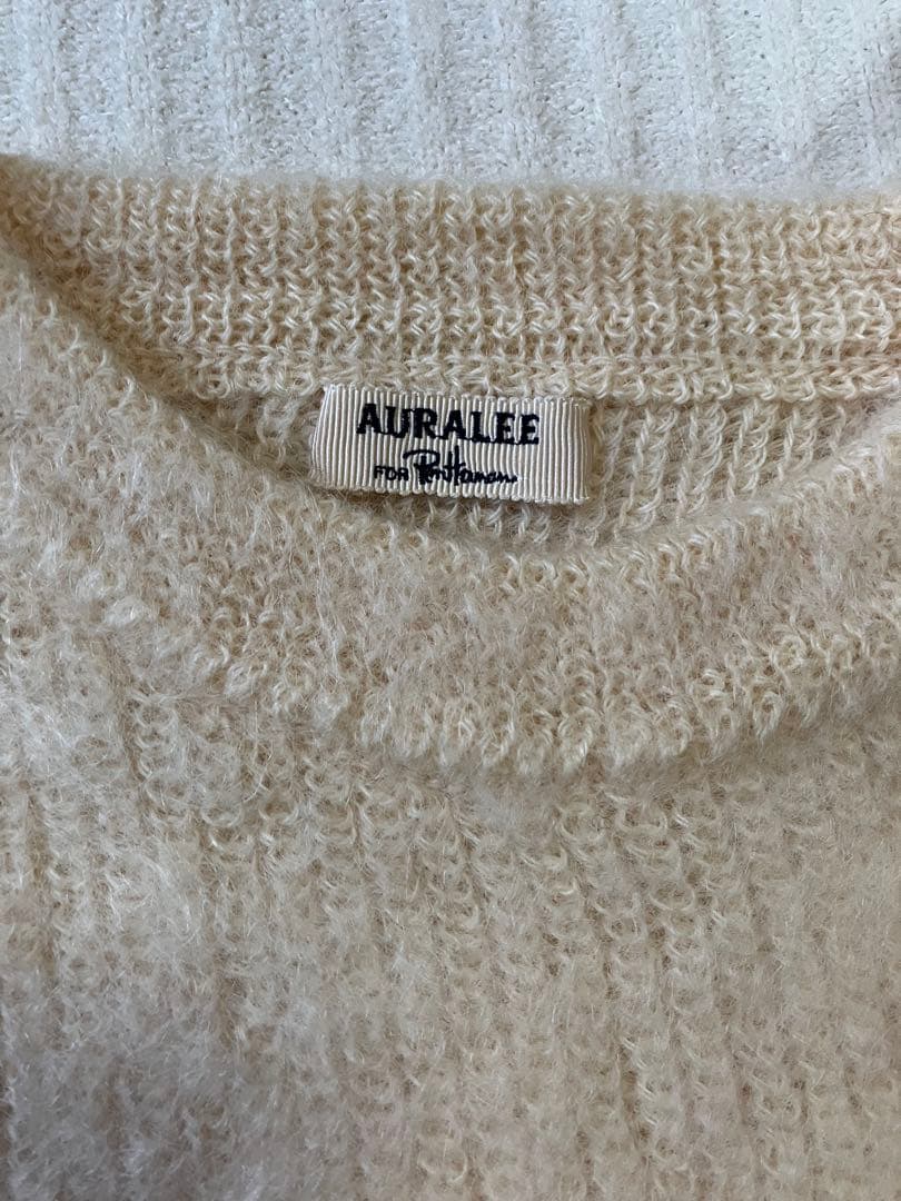 AURALEE オーラリーモヘヤニット