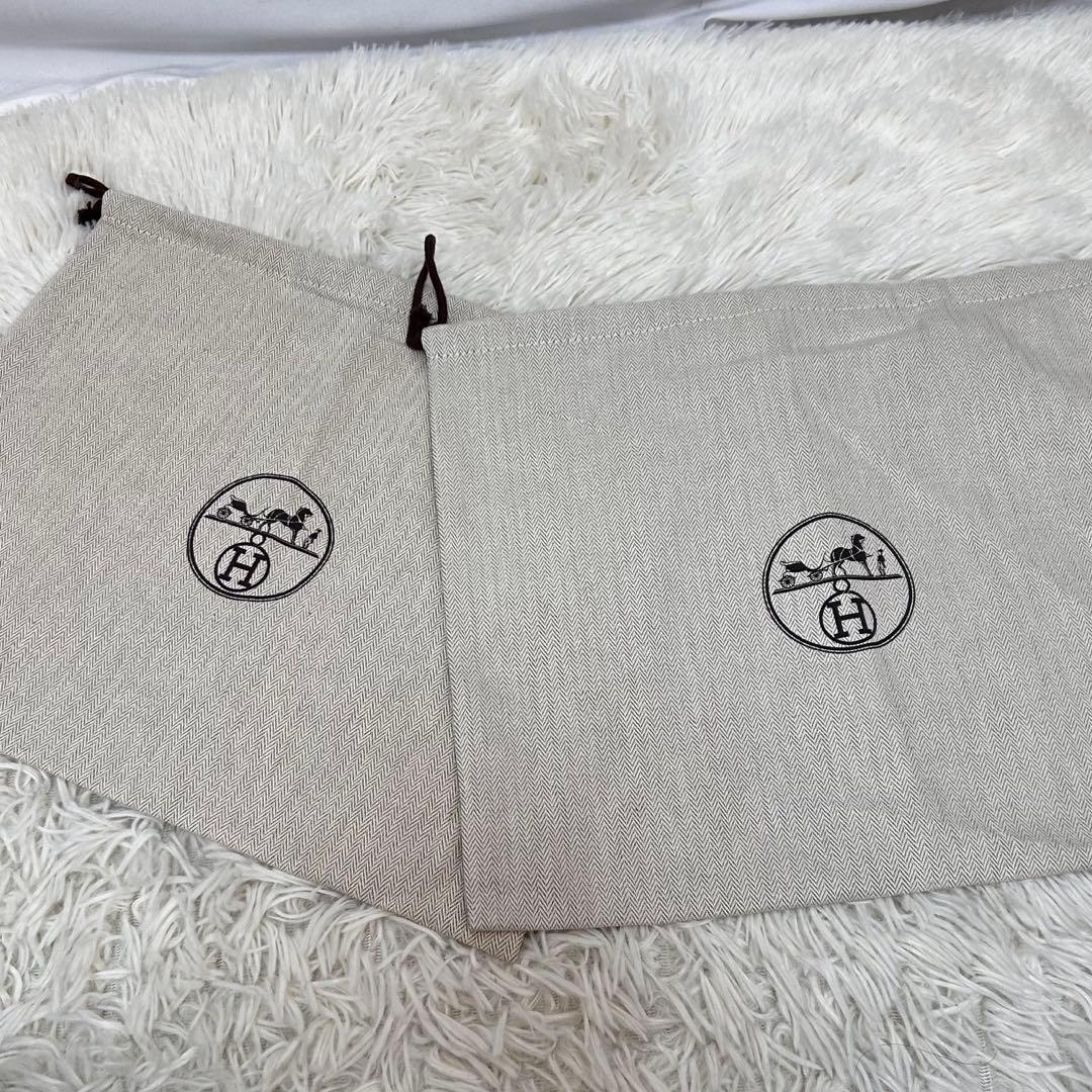 美品　HERMES サイドゴアブーツ　ブラック　ウィングチップ　レザー　保存袋