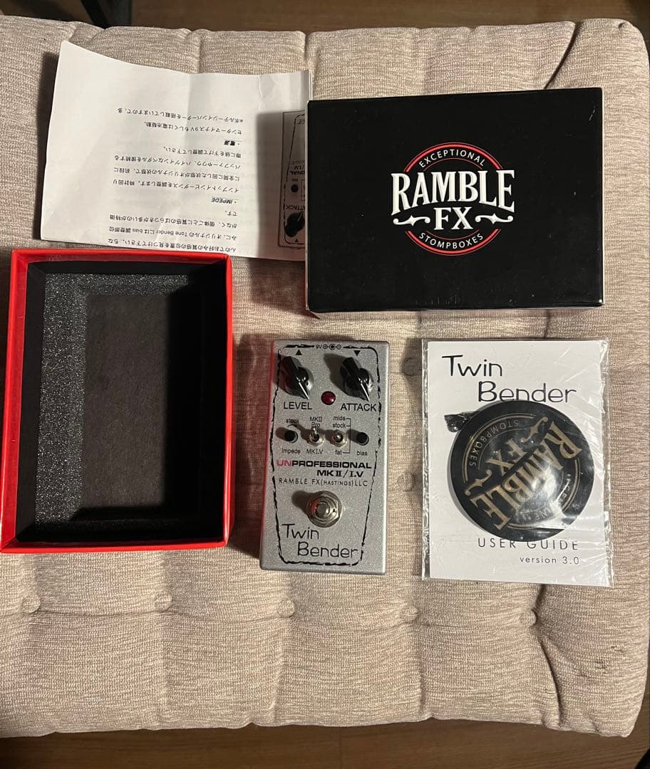 限定値下げ3/12 動作確認済　Ramble FX Twin Bender V3