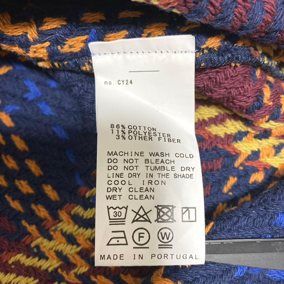 美品！wax london ワックスロンドン バスケットチェックシャツ L