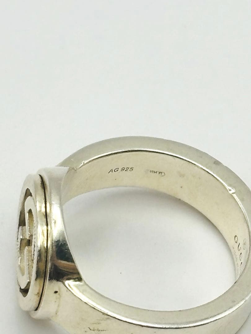 GUCCI インターロッキング リング・指輪 シルバー 18号