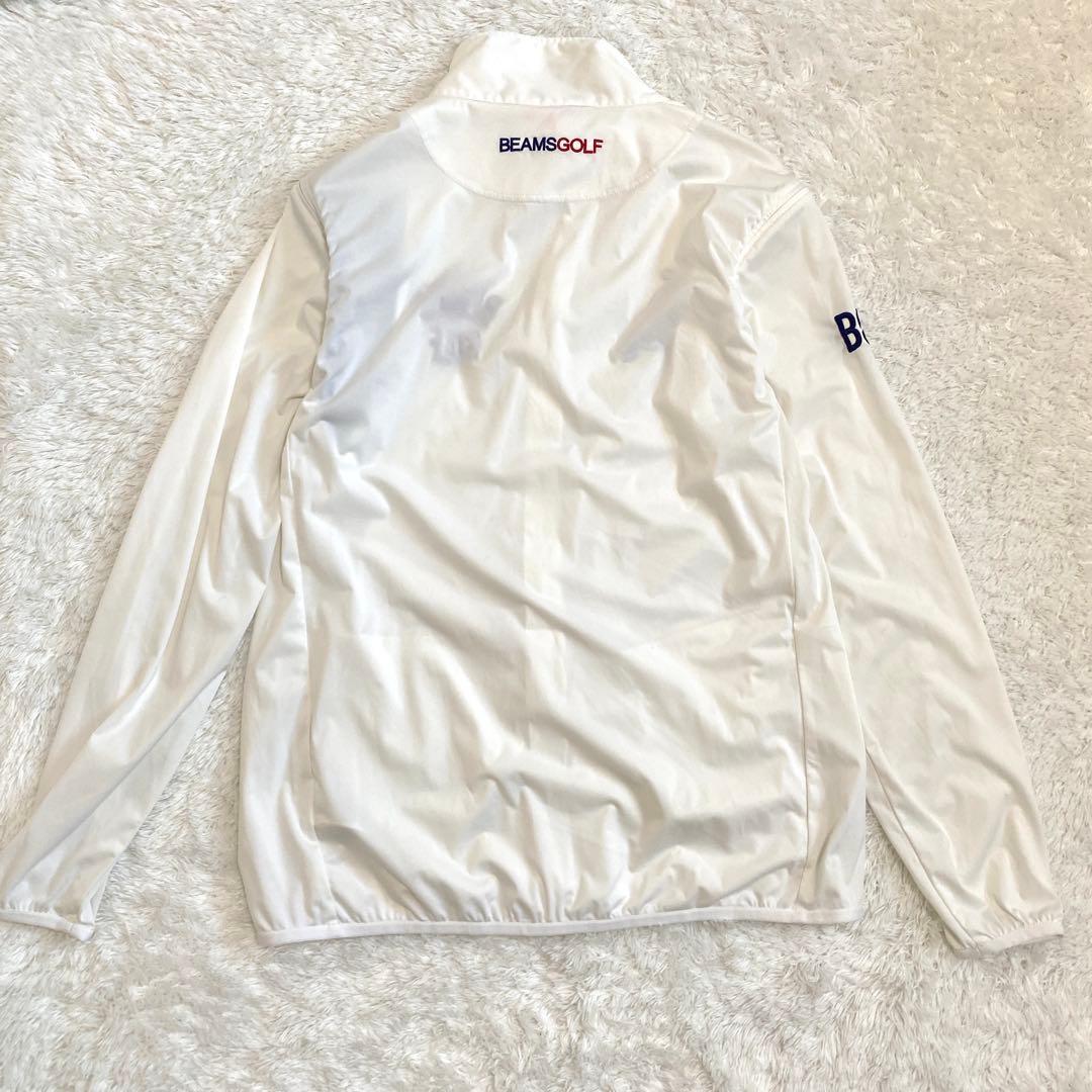 BEAMS GOLF ビームスゴルフ　2way ジャケット　ブルゾン　XL 白