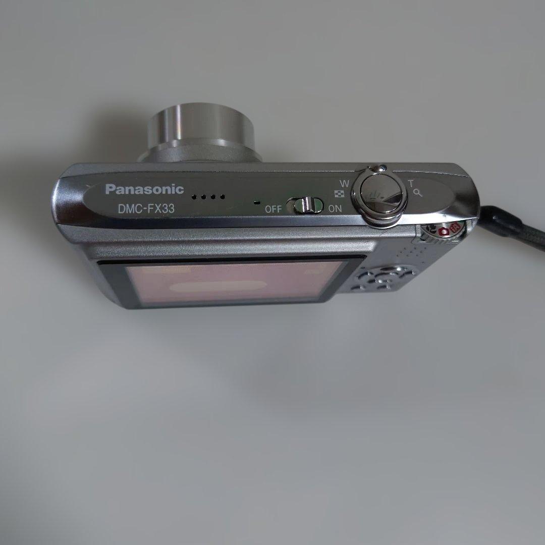 panasonic lumix DMC-FX33 シルバー　デジカメ　コンデジ