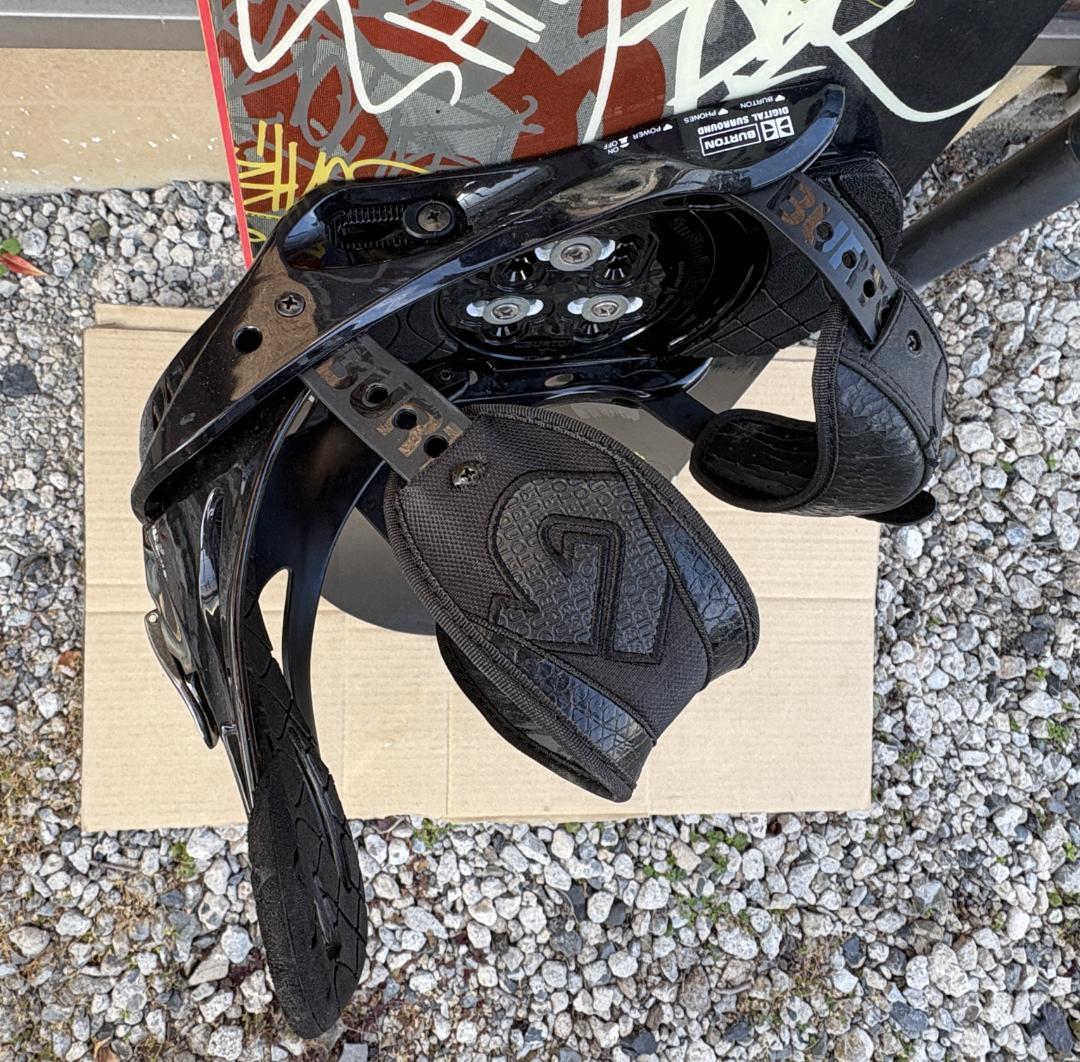 4*e様 バートン スノーボード セット BLUNT 155cm CUSTOM