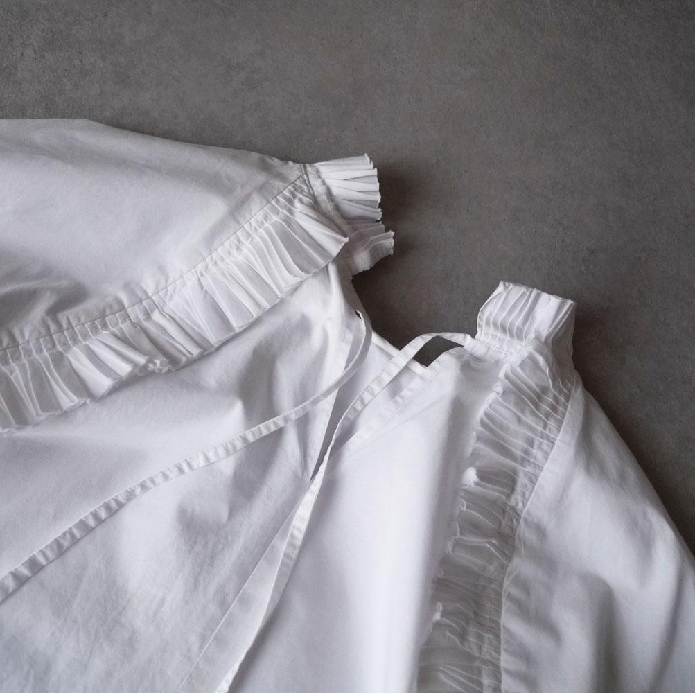 美品 マリリンムーン 2,7万円 フリルブラウス スタンドカラーブラウス 452