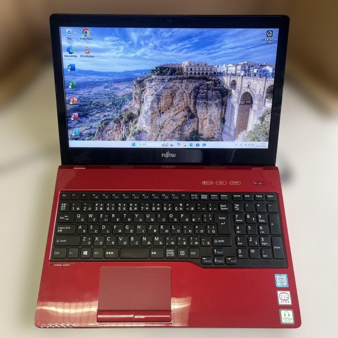 ☆格安超美品☆Windows11☆Office2021Pro☆大画面ノートPC☆