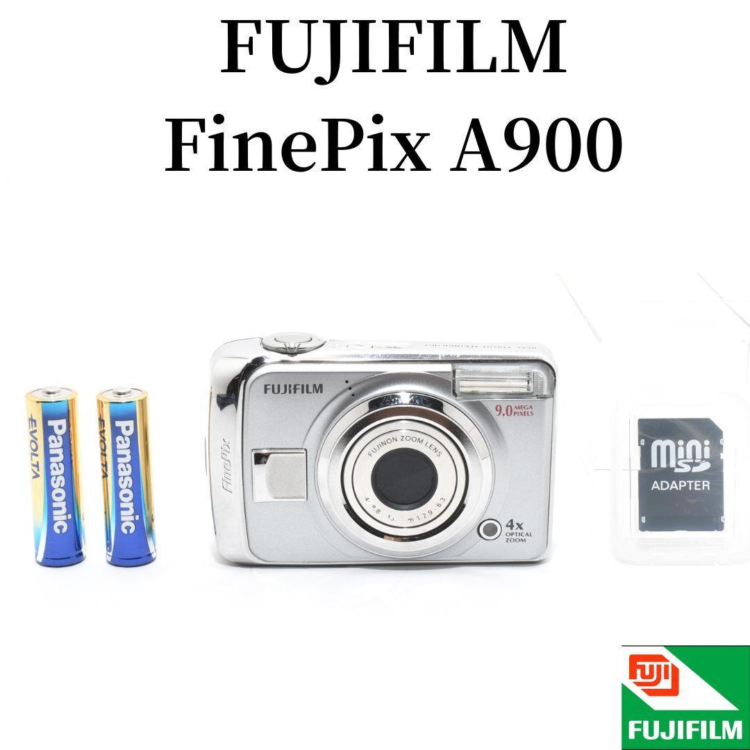 【動作確認済】FUJIFILM FinePix A900 カード付　609
