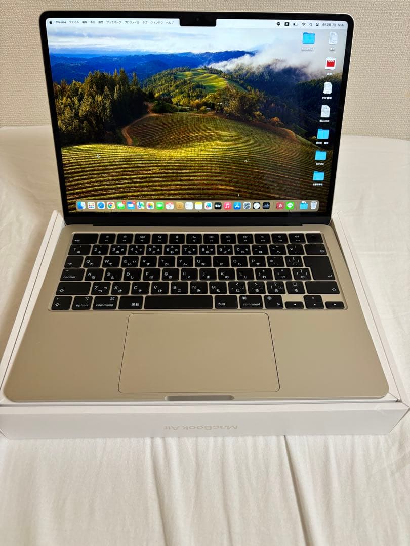 たろん⭐︎MacBook Air 13インチ M2チップ搭載 ⭐︎保証期間あり