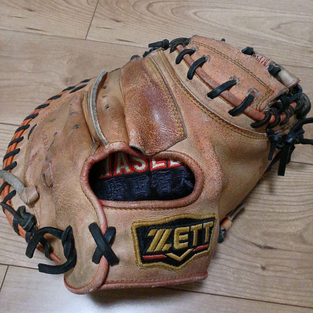 ZETT 日本製 オーダー　キャッチャーミット　硬式