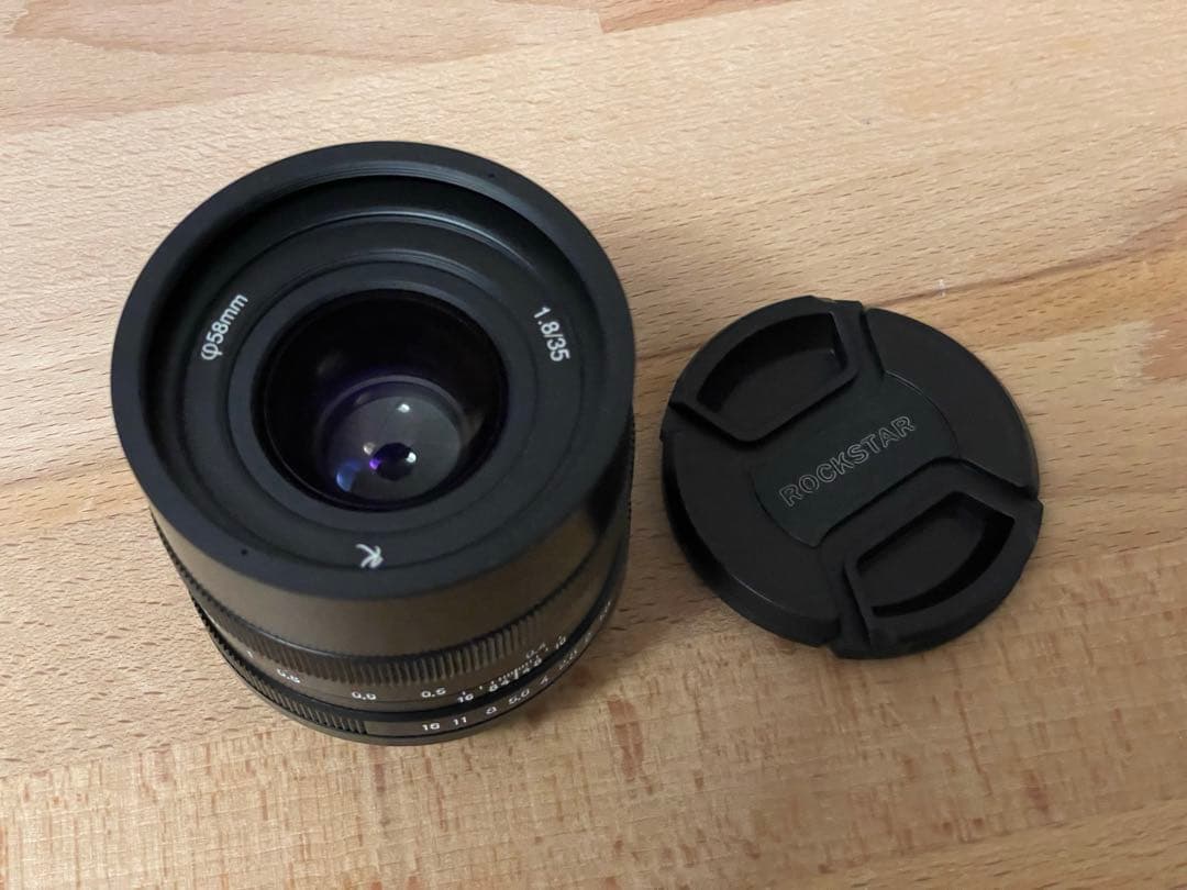 astrhori rockstar 35mm f1.8 Lマウント