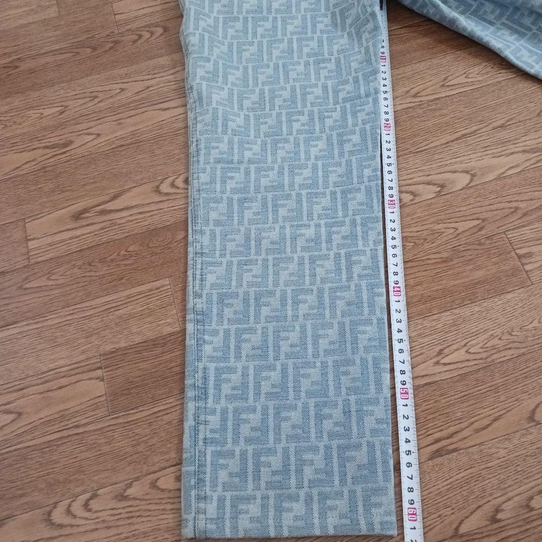 FENDI フェンディ デニム パンツ 　ズッカ柄　パンツ