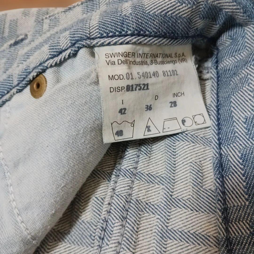 FENDI フェンディ デニム パンツ 　ズッカ柄　パンツ