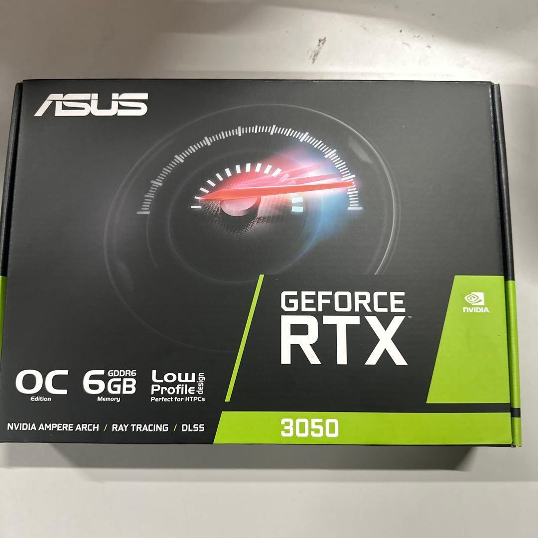 グラフィックボード・グラボ・ビデオカード ASUS GeForce RTX3050 LP BRK OC Edi 6GB