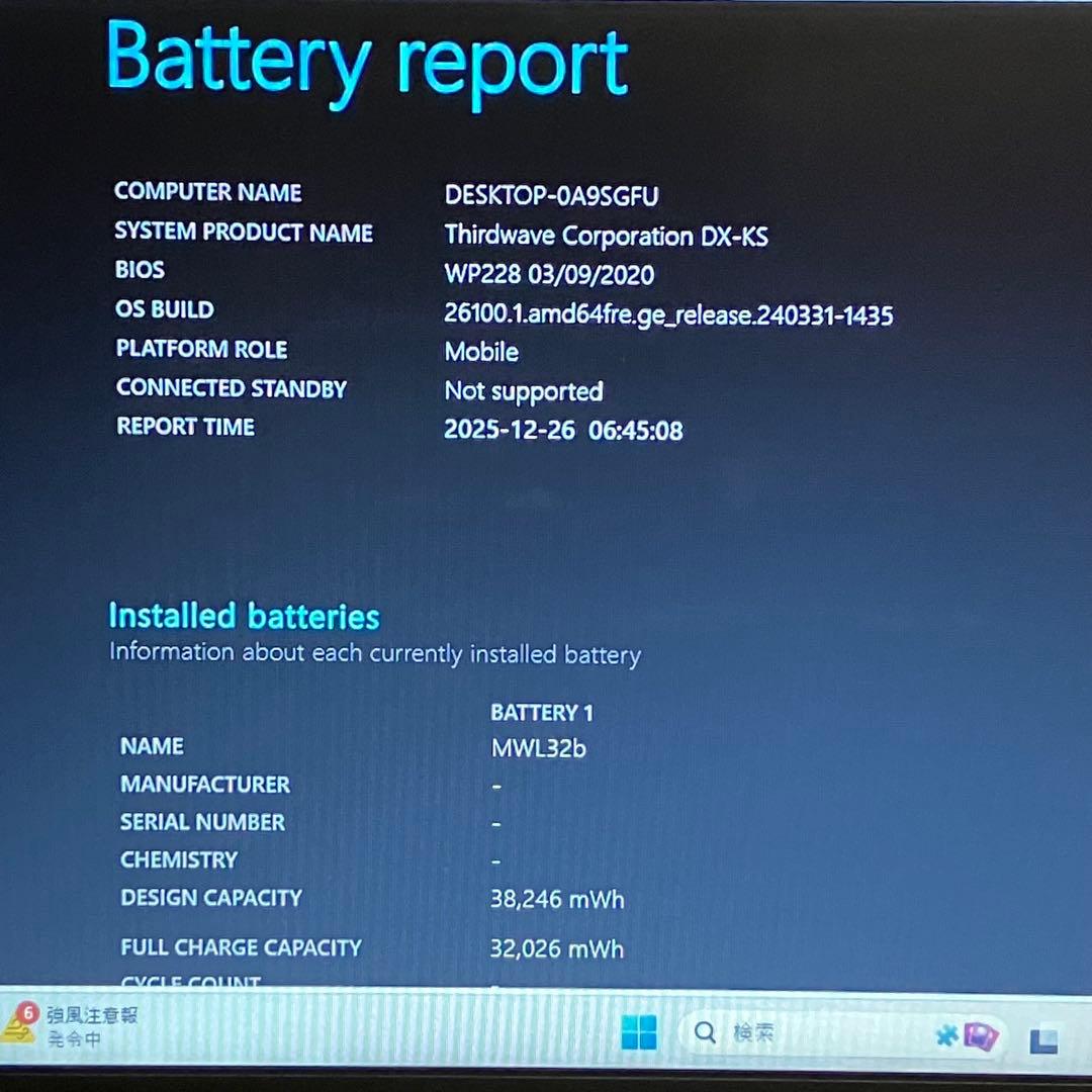 THIRDWAVE Win11 8世代i3/RAM8GB/SSD256GB