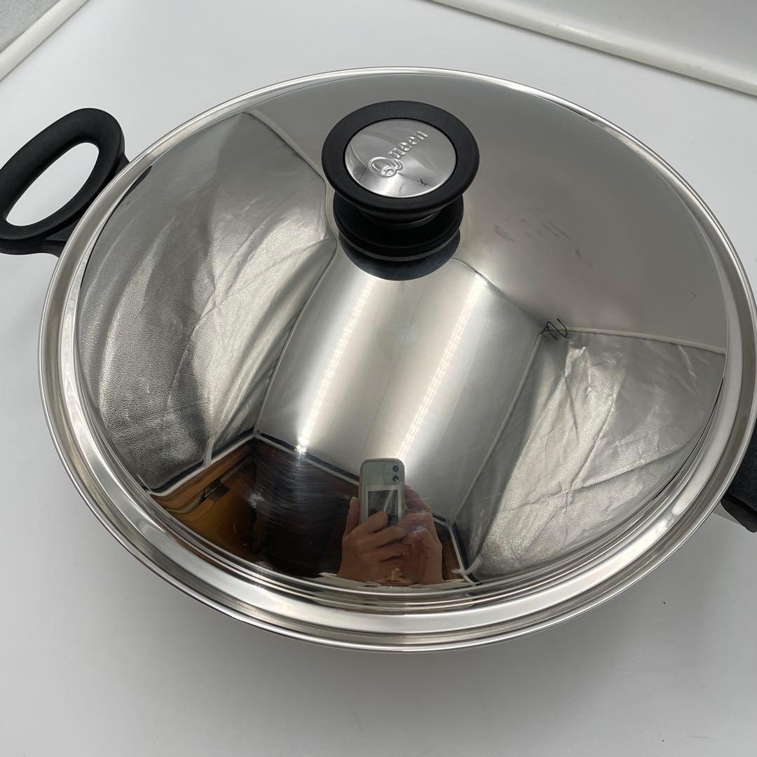 Amway Queen クィーン ウォック 中華鍋　両手鍋　調理器具