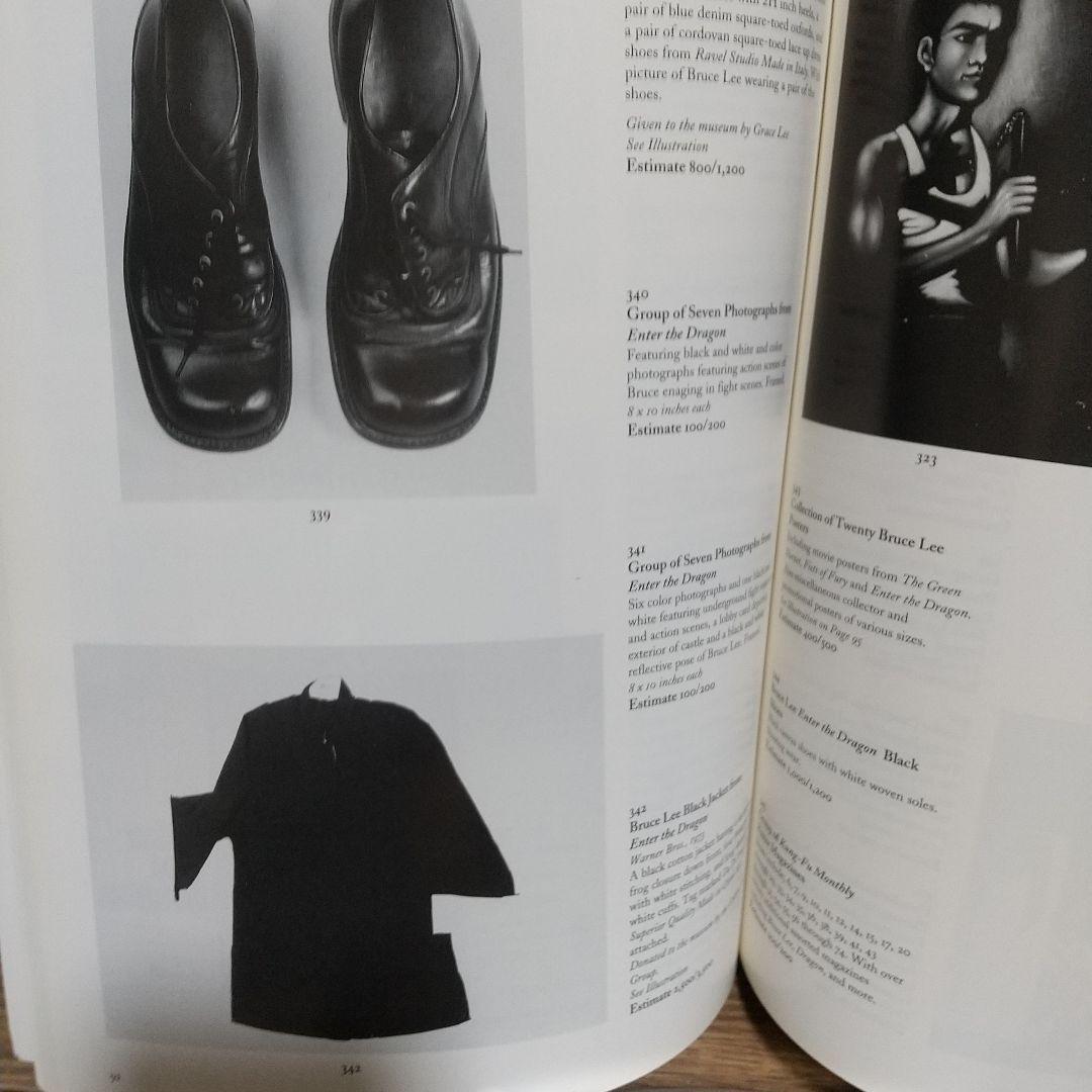 1994年オークションカタログ、ブルースリー遺品などレア‼️