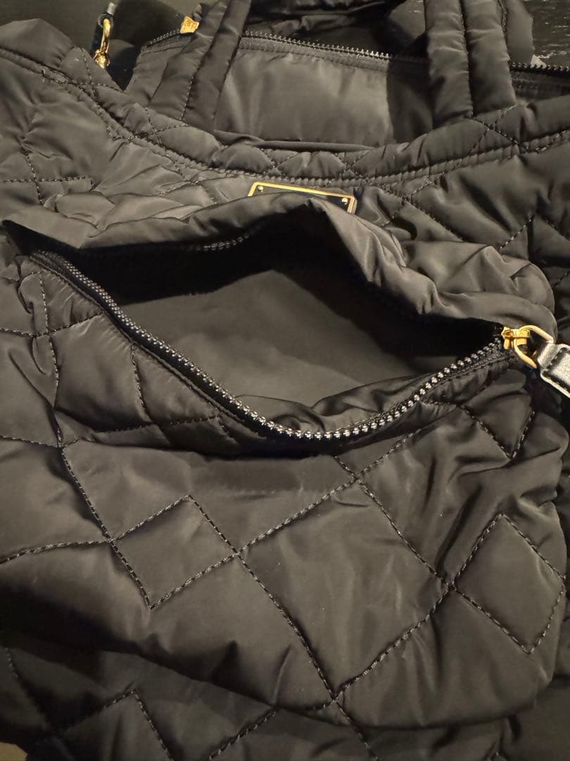 ★MARC JACOBS ブラック マザーズバッグ★