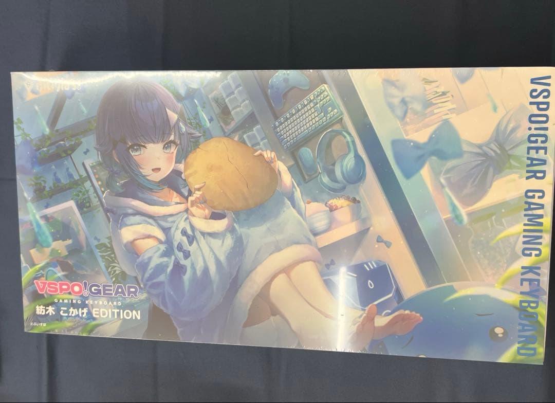【新品未開封】VSPO!GEAR 紡木こかげ ゲーミングキーボード