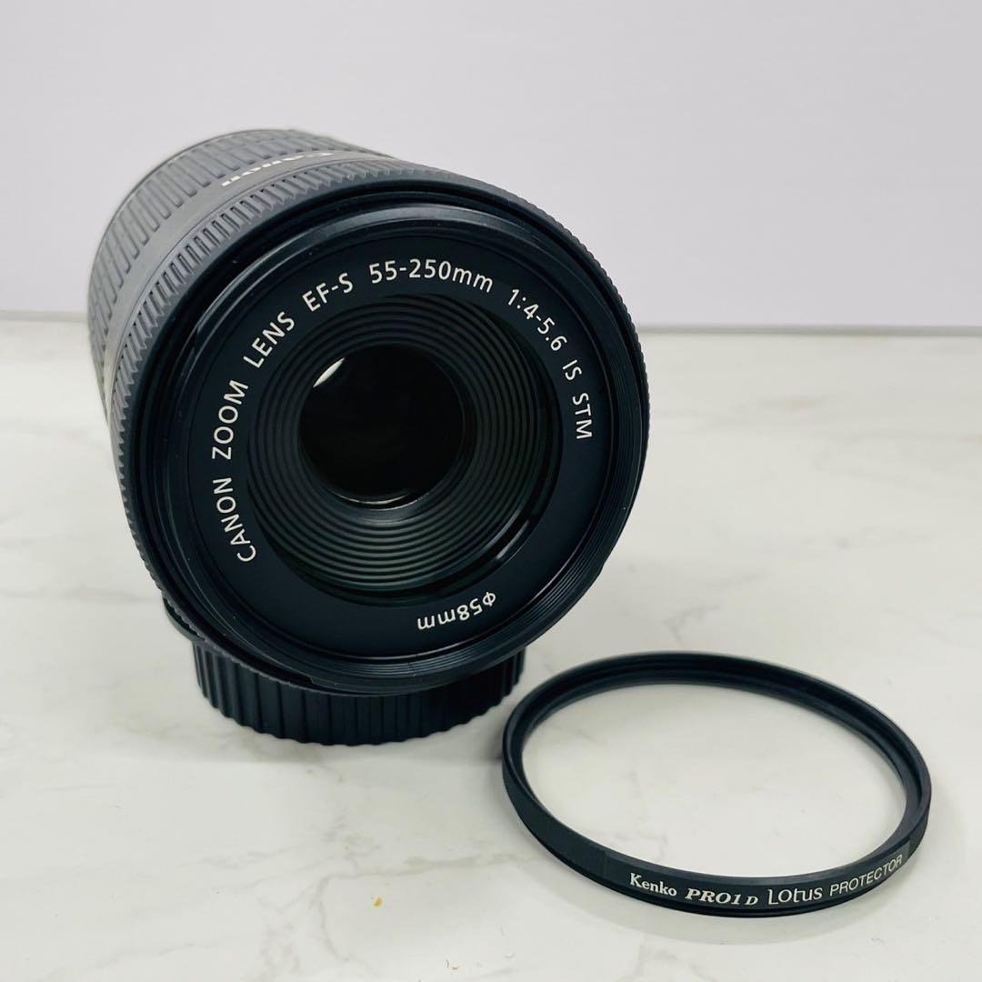 レンズ(ズーム) CANON ZOOM EFS 55-250mm F4-5.6 IS STM