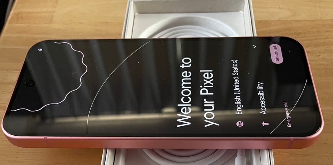 スマートフォン本体 Google pixel9 / 128GB / Peony