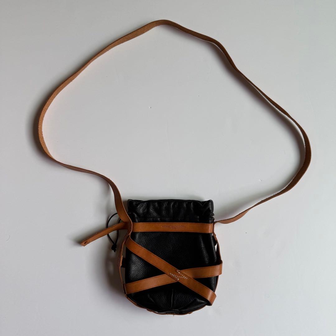 MASAKI MATSUSHIMA 手榴弾ショルダーレザーバッグ ポーチ