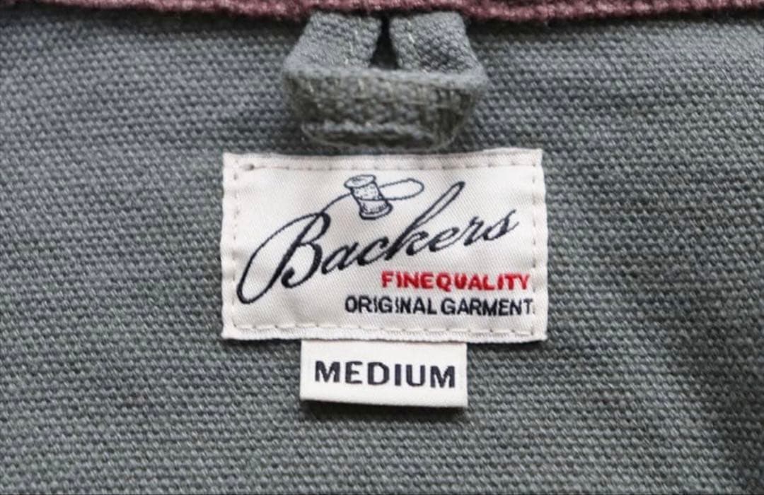 Backers デトロイトジャケット M カーキ