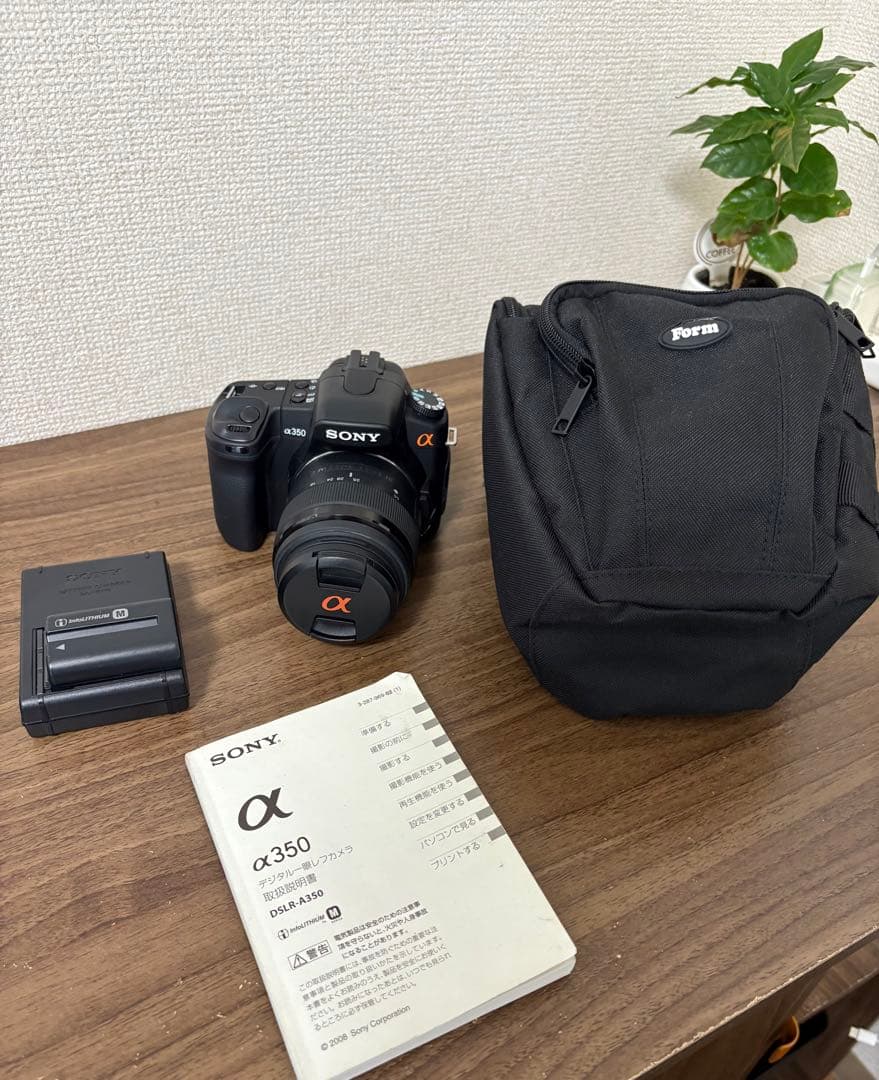 【後2時間限定】SONY α350 本体とレンズ セット[動作確認済]