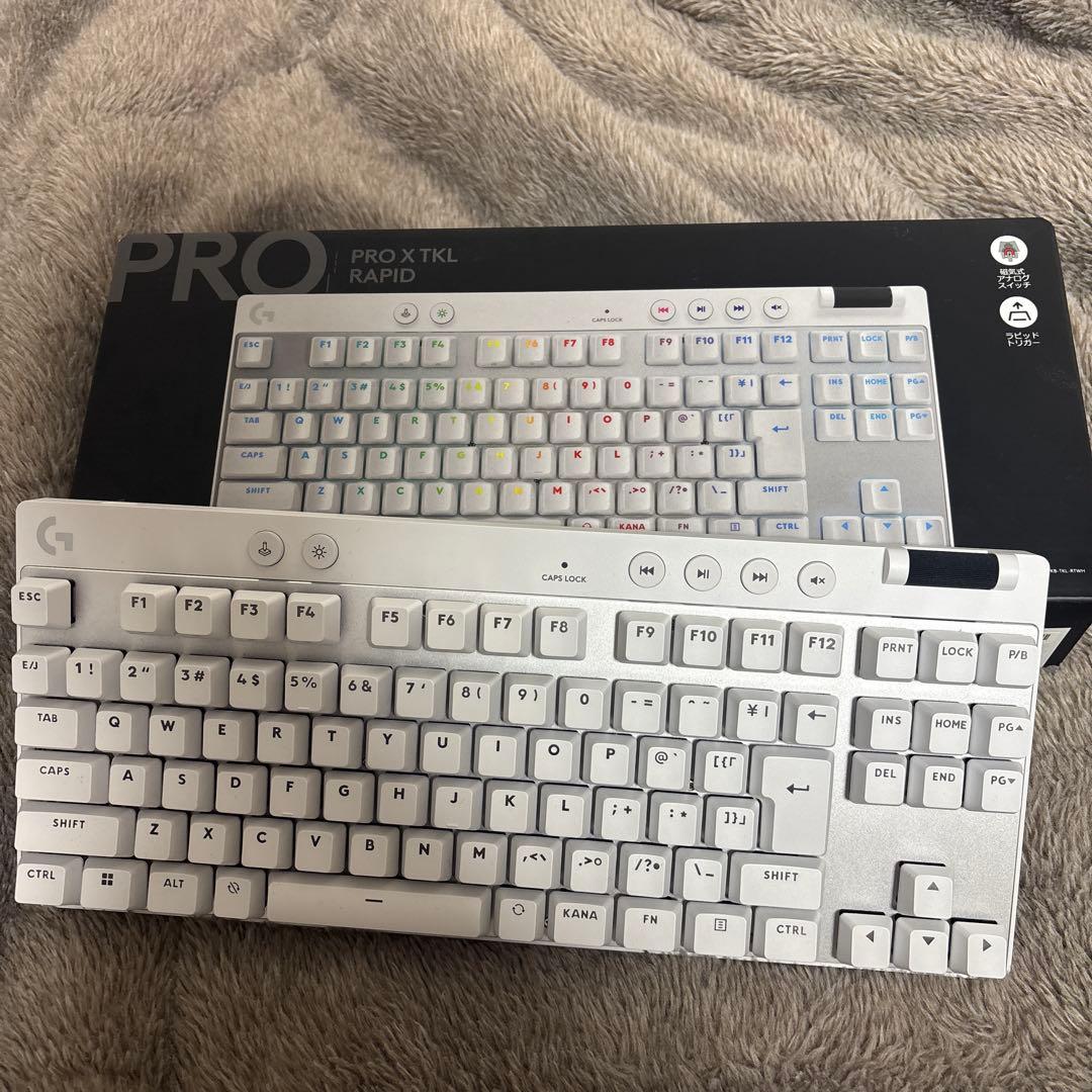 Logicool GPROXTKL Rapid White ラピッドトリガー搭載