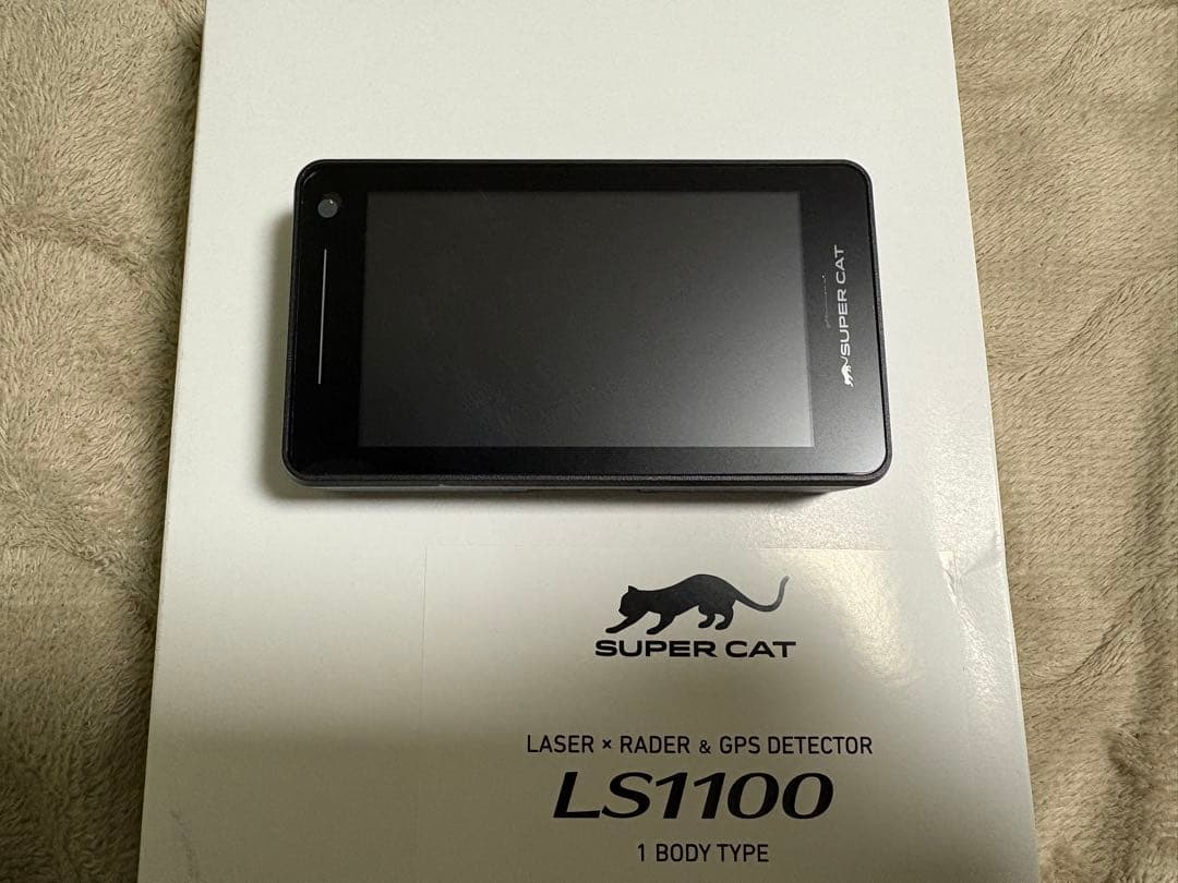 【値下げ】SUPER CAT LS1100 レーダー探知機本体