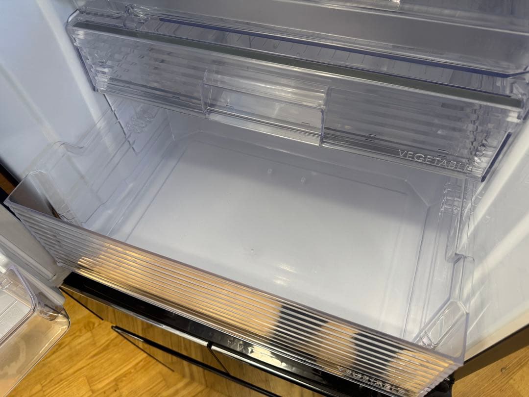 F030 SHARP 415L 冷蔵庫 両開き 2019年製 自動製氷