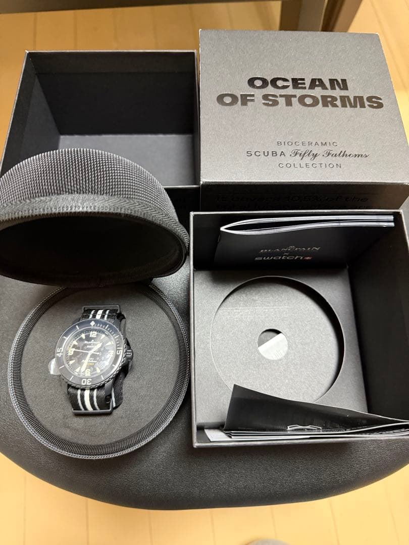 BLANCPAIN swatch ブラック