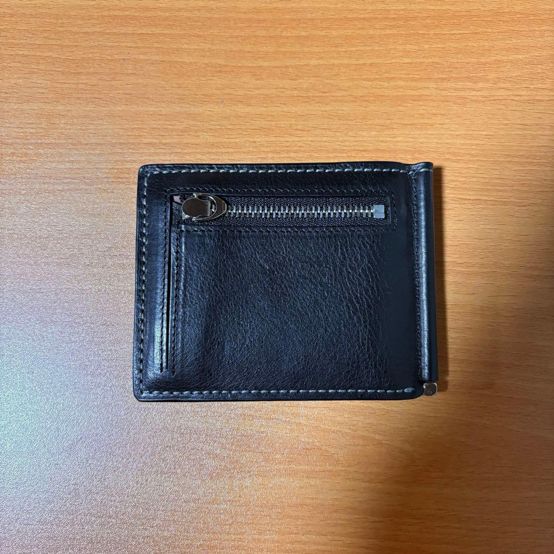 土屋鞄（ツチヤカバン）　マネークリップ　ブラック