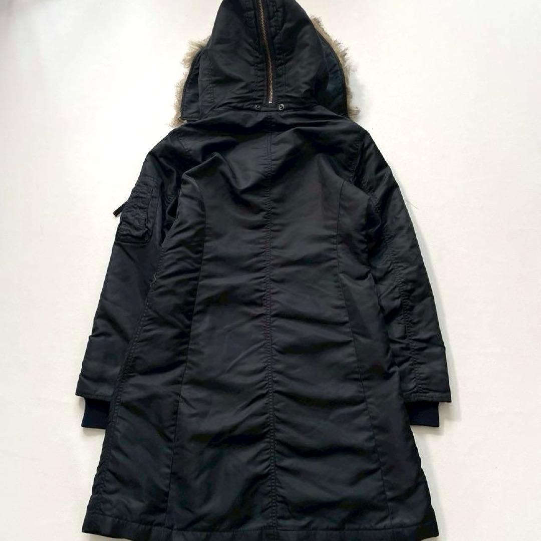 【ちゃんちゃん】ヒステリックグラマー　ロゴワッペン モッズコート N-3B