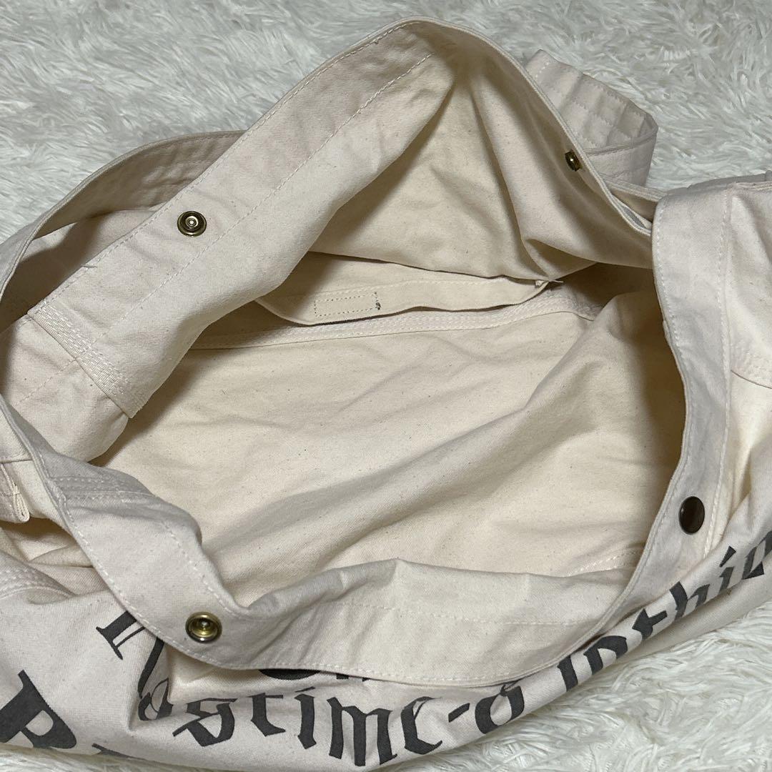 BELAFONTE ニュースペーパーバッグUSA製 ショルダーバッグ キャンバス