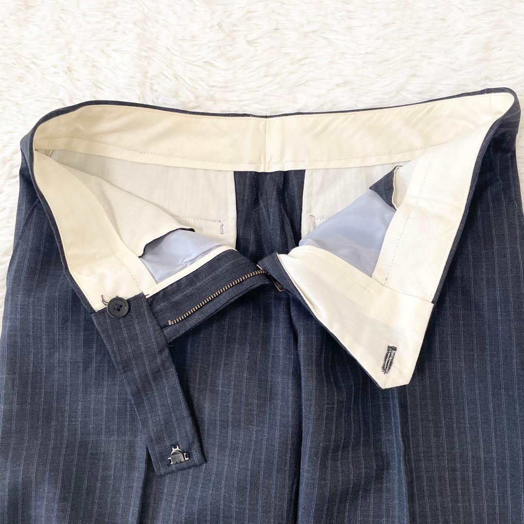 美品✨️トゥモローランドコレクション スーツセットアップ パンツ ストライプ 40