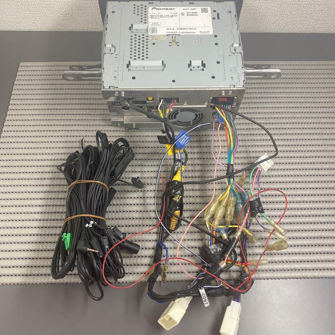 カロゼリアの先進サイバーナビ Bluetooth AVIC-ZH07 システム