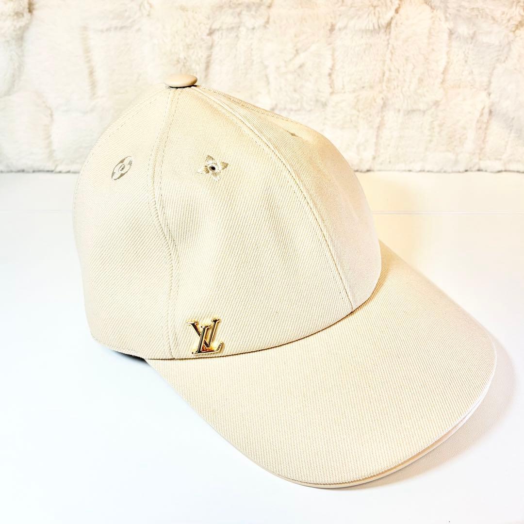 【美品✨】ルイヴィトンキャップ・LV アイコニック