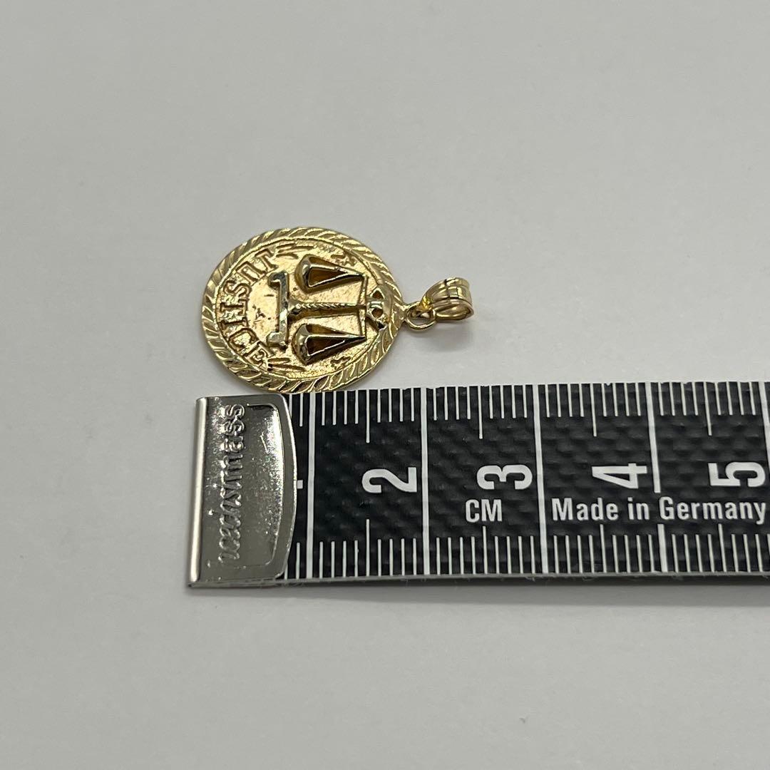 シュプリーム SUPREME ジャスティス ゴールドペンダント14K 18SS