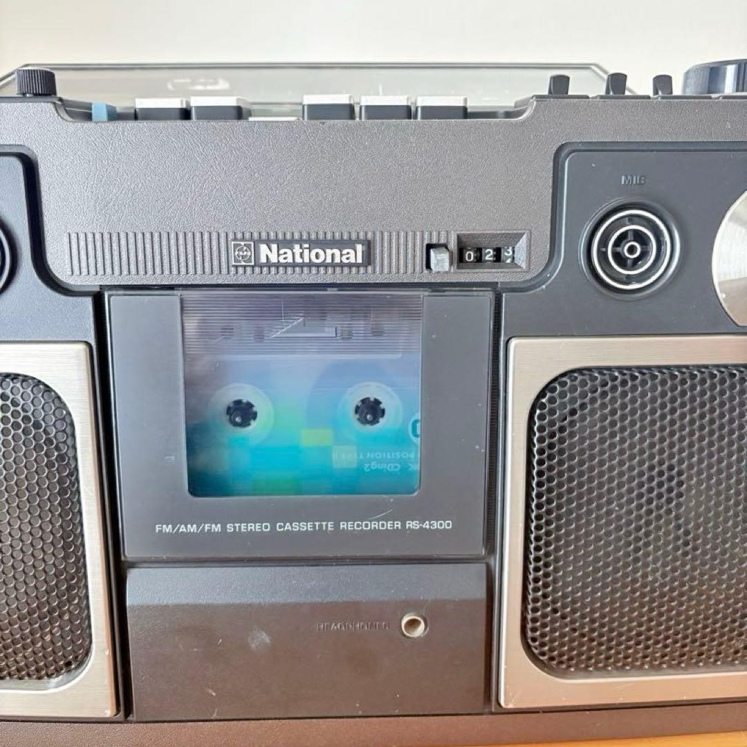 松下電器　ナショナル　RS-4300 動作確認