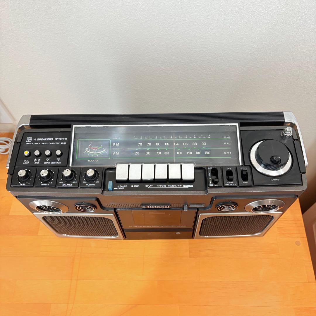 松下電器　ナショナル　RS-4300 動作確認