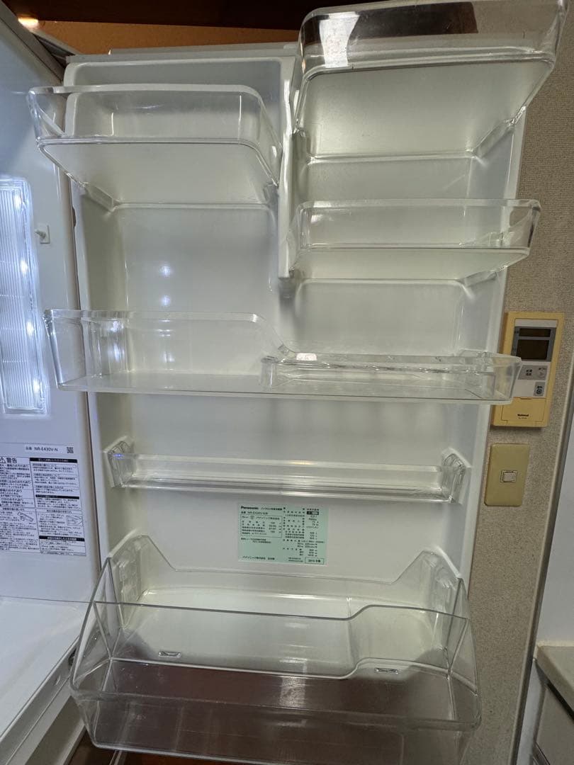 Panasonic　NR-E430V エコナビ　冷蔵庫　426L