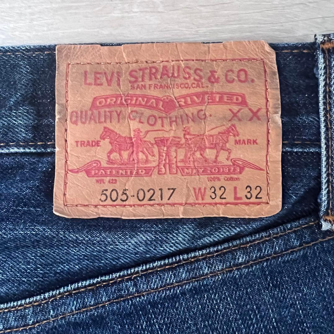 Levi’s リーバイス 505 LVC BIG E 赤耳 初期 レア トルコ製