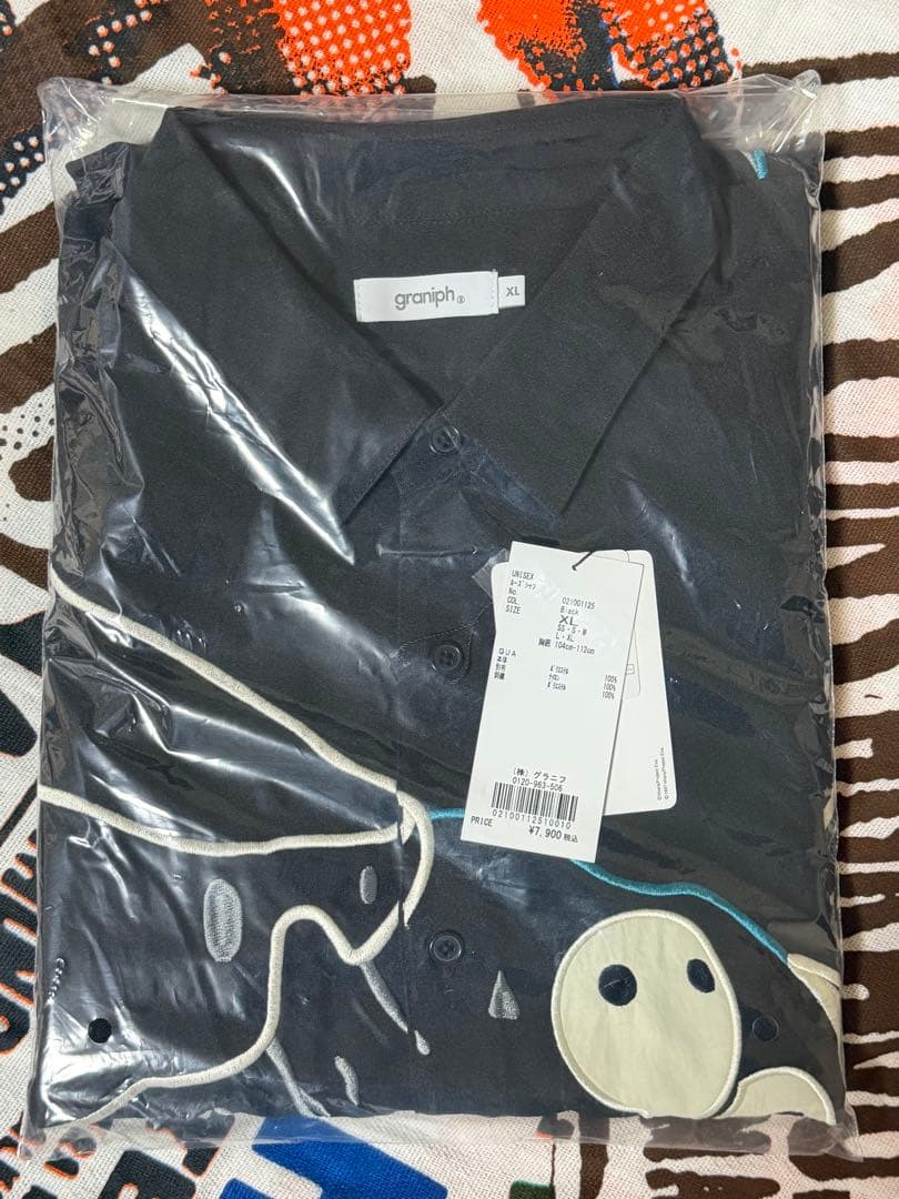 ★新品！グラニフ×新世紀エヴァンゲリオン 「使徒、襲来」｜ルーズシャツ XL