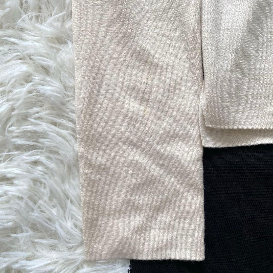 近年✨フォクシー　グレースタートル　ウール　大きいサイズ42 ロゴプレート